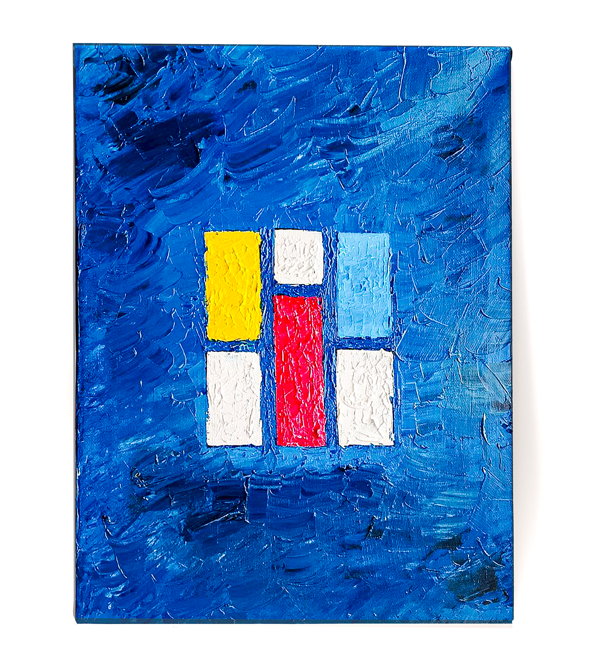 Pintura del logo de Friiich al óleo